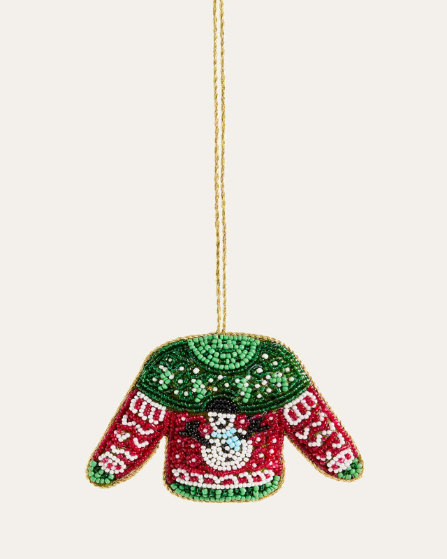 Ugly Christmas Sweater Ornament